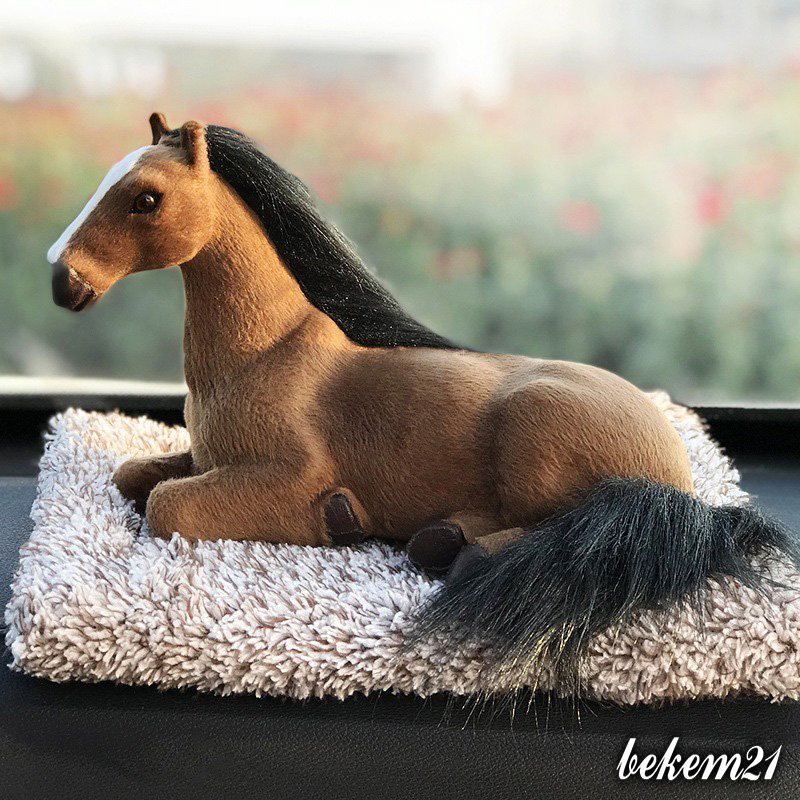 Thú bông GIỐNG THẬT 99% chó mèo sói gấu lõi than hoạt tính lọc không khí khử mùi trang trí xe hơi ô tô