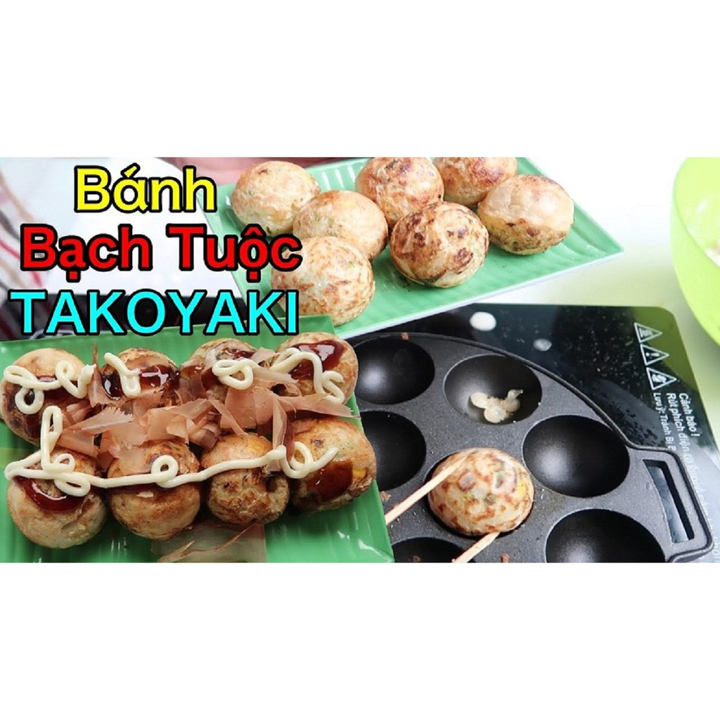 Khuôn làm bánh bạch tuộc Takoyaki