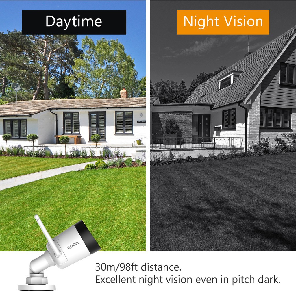 IMOU IP WIFI 30M security camera night vision warning sensor with high-end IP67 anti-weather microphone