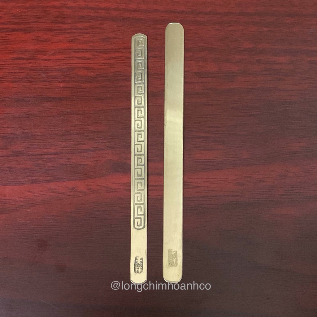 Bộ Nẹp Đồng Bạch Lồng Khuyên Thái Tử Đất Tang Cao