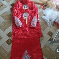 Cặp áo dài cưới