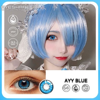 1 Cặp Ống Kính Áp Tròng 14.5mm Cho Kính Áp Tròng Nhiều Màu Sắc Dùng Để Hóa Trang Nhân Vật Anime 0.00 Độ