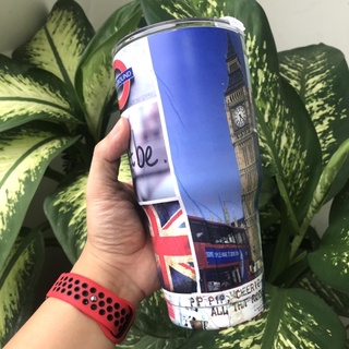 LY GIỮ NHIỆT YETI KEEP CALM 900ML (Logo YETI dập nổi -full phụ kiện)