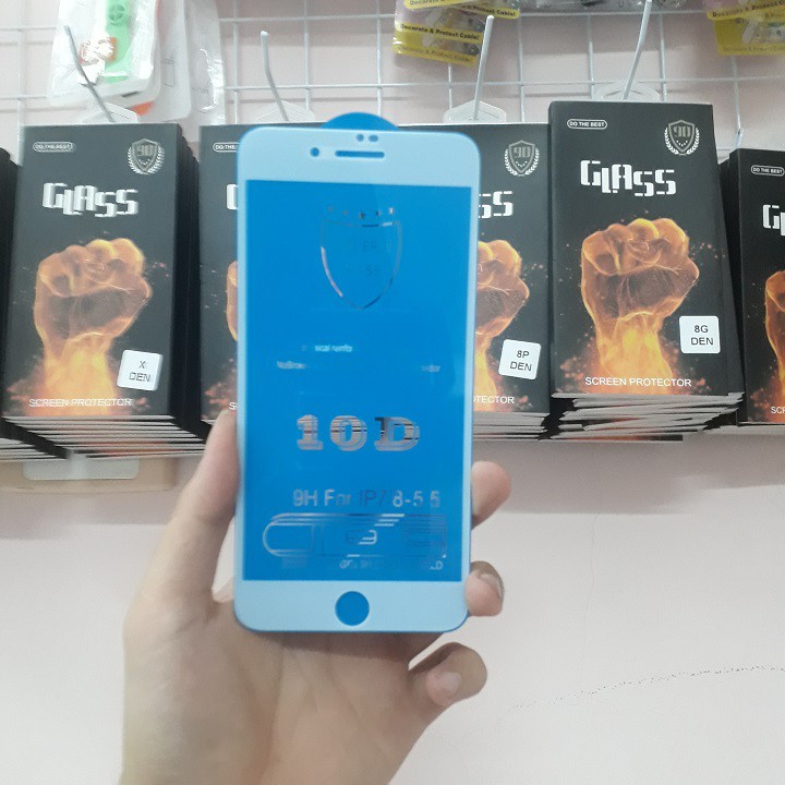 Cường Lực Iphone 10D FULL MÀN Thiết Kế Mới Cho Iphone 6/6s/6 Plus/6sPlus/7/8/7 Plus/8Plus/X/XR/XS Max | BigBuy360 - bigbuy360.vn