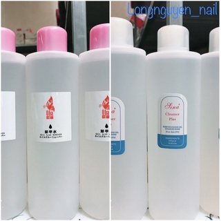 Nước lau gel, nước rửa móng axiton SINA, chai 1lít