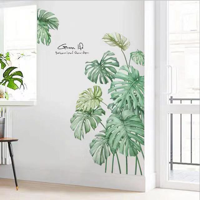 Decal dán tủ lạnh - dán trang trí tường phong cách Hàn Quốc GreenLife