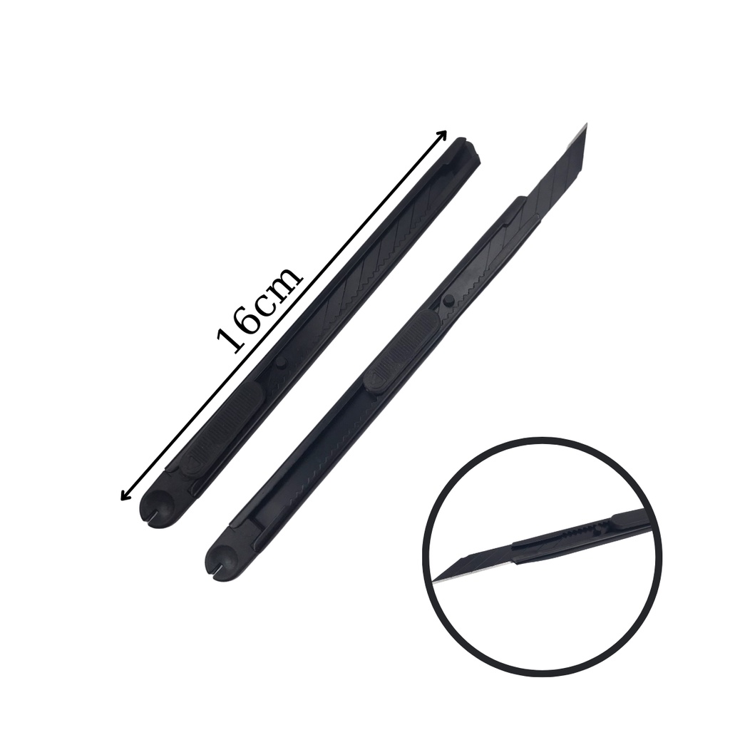 Dao rọc giấy lưỡi 10mm nhọn 30 độ tặng lưỡi cắt