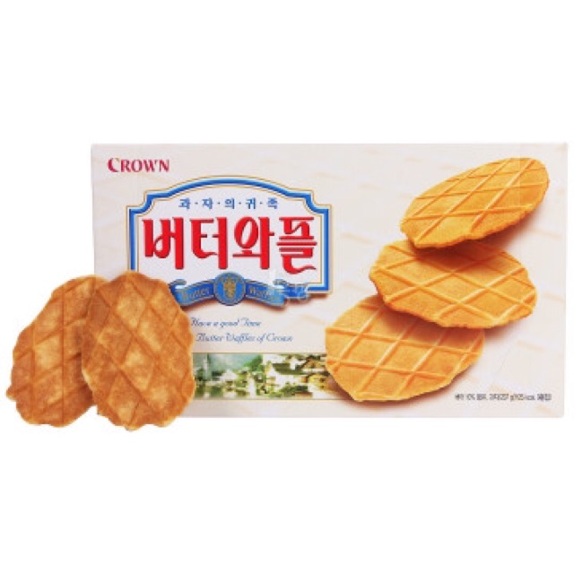 Bánh Quy Crown Giòn Trắng Hàn Quốc 234gr