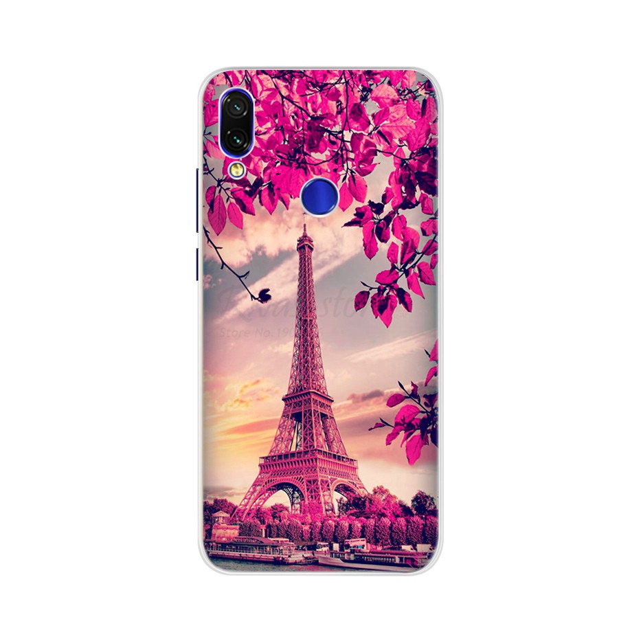 Ốp điện thoại dẻo nhiều họa tiết xinh xắn tùy chọn bảo vệ cho Xiaomi Redmi Note 7/7 Pro