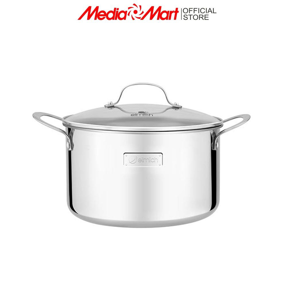 Nồi Inox 3 lớp đáy liền Tri-Max Elmich 2353732(18cm)