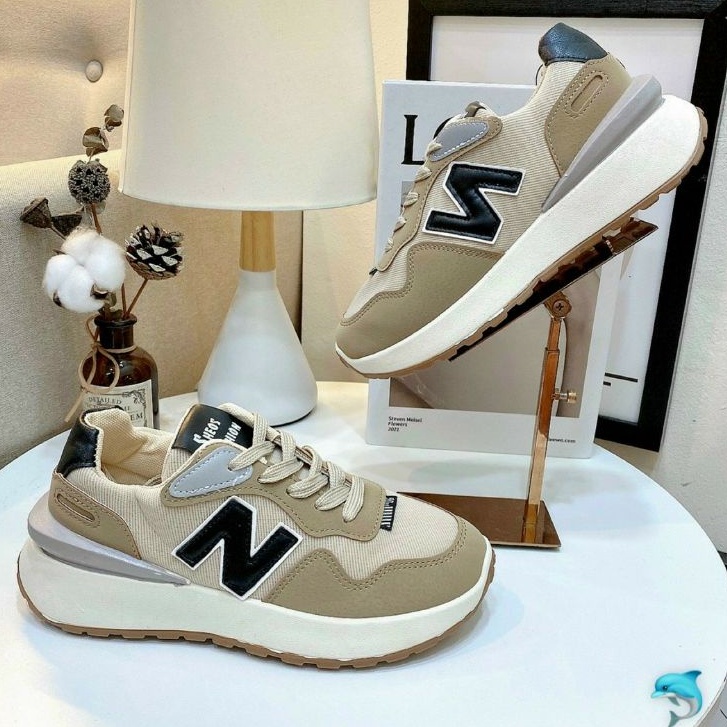 Giày thể thao học sinh siêu nhẹ chữ N tập gym, đi chơi, du lịch thoải mái THU ĐÔNG 2022