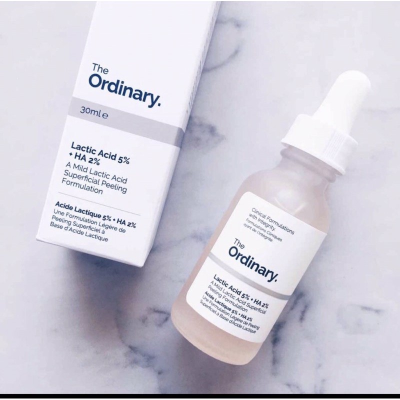 Tinh chất The Ordinary Lactic Acid 5% + HA serum