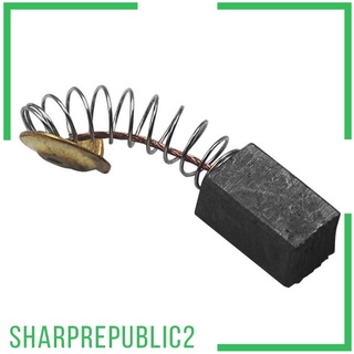 10pcs 6.5x7.5x12.5mm Electric Drill Motor Carbon Brushes with Spring Set