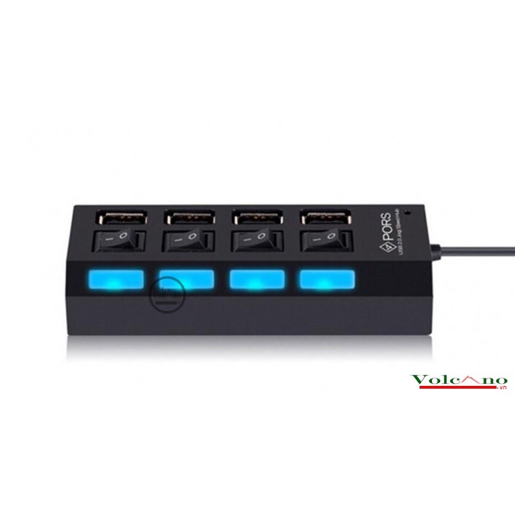 Hub Chia 4 Cổng Usb Có Công Tắc Tiện Lợi- Một Mí Store