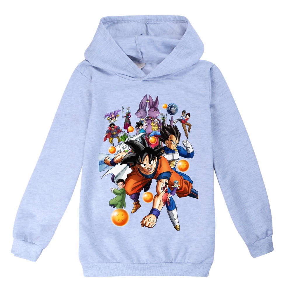 Áo Hoodie In Họa Tiết Hoạt Hình Dragon Ball Thời Trang 2020 Cho Bé | BigBuy360 - bigbuy360.vn