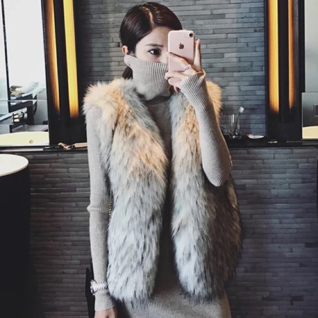 Áo Khoác lông hồ ly