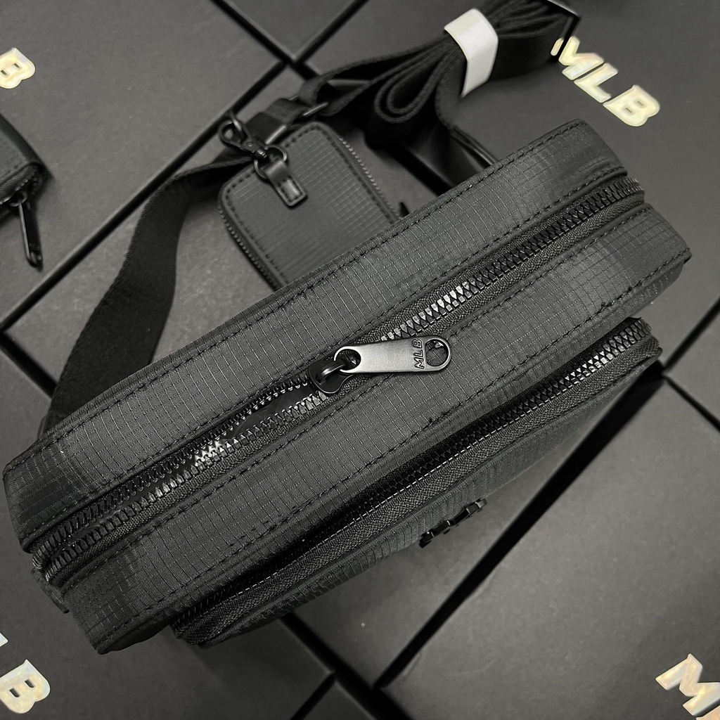 ✅ [ FELIX CHUẨN 1:1 + VIDEO] Túi Đeo Chéo MLB Industrial Crossbody Black 32BGDI111-50L | BÁN CHẠY NHẤT | CÓ SẴN 2 SIZE
