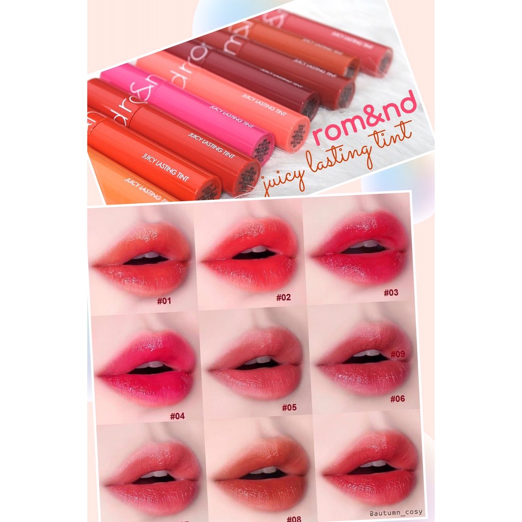 Son Tint Lì Romand Juicy Lasting Tint