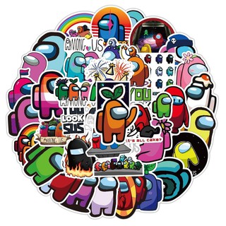 Sticker Among Us set 52 miếng chống thấm nước