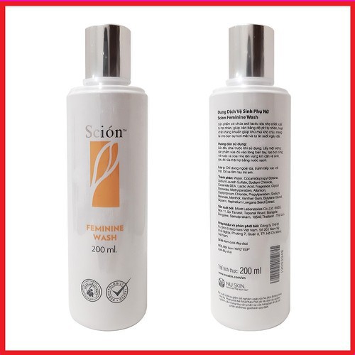 [SE KHÍT - LÀM HỒNG] DUNG DỊCH VỆ SINH PHỤ NỮ SCION FEMININE WASH NUSKIN (không túi) - 100% chính hãng NuSkin Vietnam