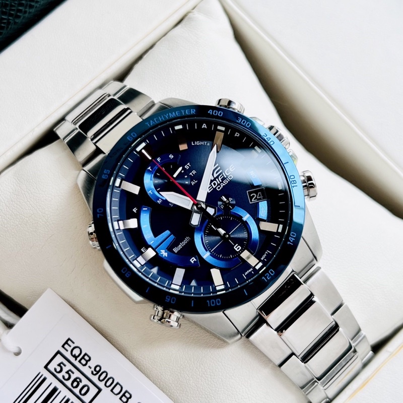 Đồng hồ nam dây thép Casio Edifice EQB-900DB-2A