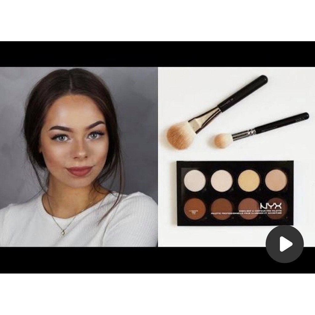 Bảng Tạo Khối NYX Professional Makeup Highlight & Contour Pro Palette