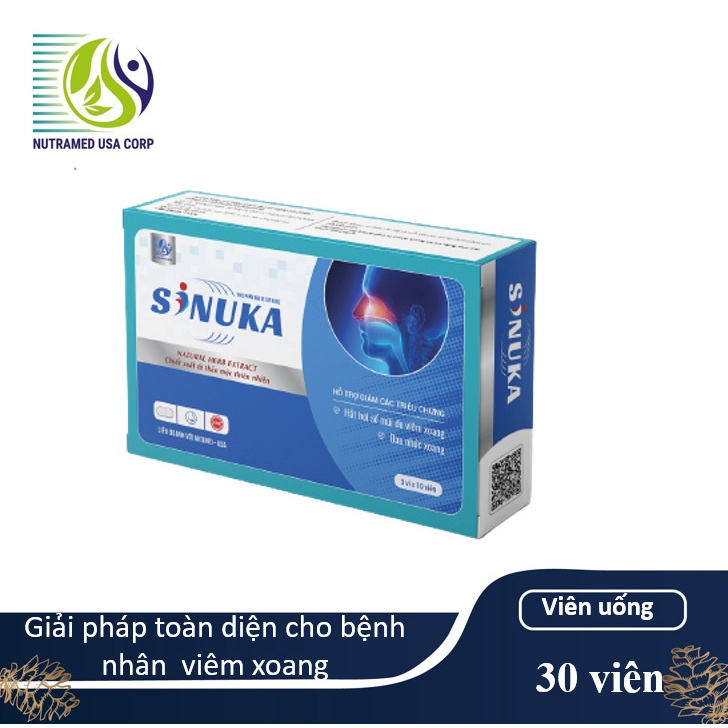 SINUKA - GIẢI PHÁP TOÀN DIỆN CHO BỆNH NHÂN VIÊM XOANG TỪ THẢO DƯỢC THIÊN NHIÊN
