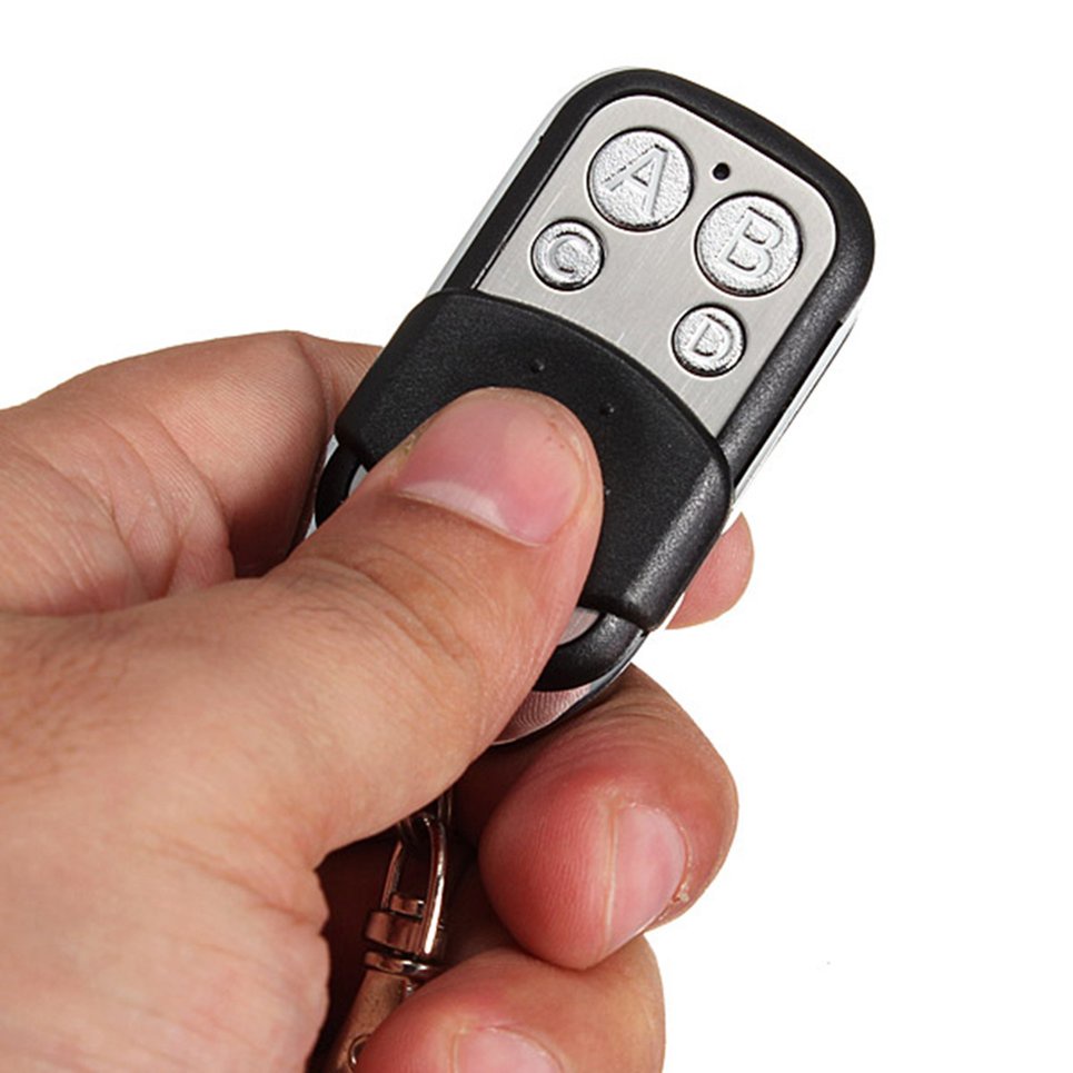 Universal Cloning Key Fob Remote Control RF for Garage Door Gate Car Copy Code