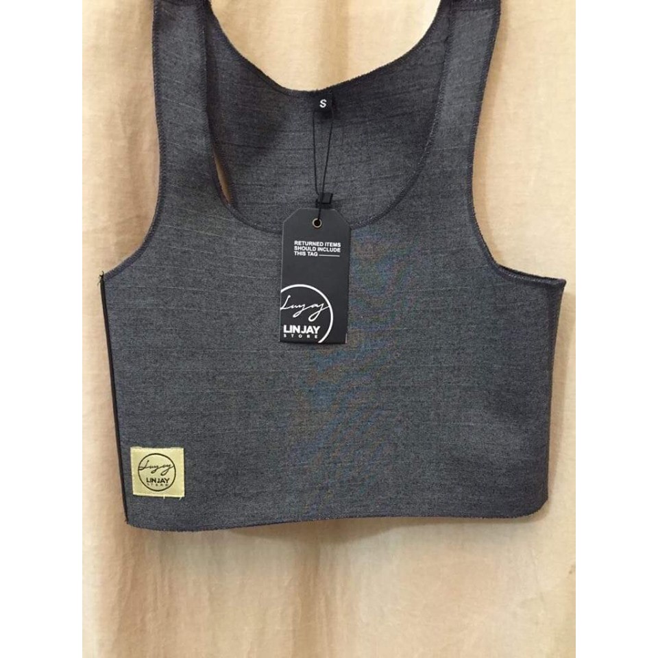 Áo lót định hình chuyên dụng cho TOMBOY, SB, TRANS có quai LINJAY vải cotton thoáng mát, nhiều kích thước - áo nịch