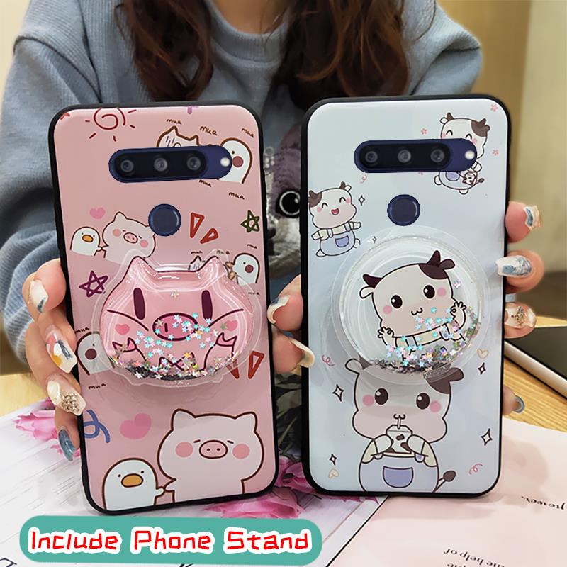 Ốp Lưng Silicon Kiểu Dáng Xinh Xắn Dễ Thương Dành Cho Lg V40