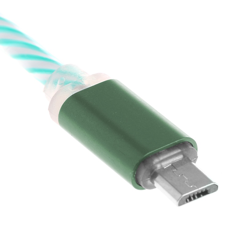 Dây Cáp Sạc Micro USB Có Đèn LED Cho Điện Thoại Samsung S7 S6 LG G4 G3 Android