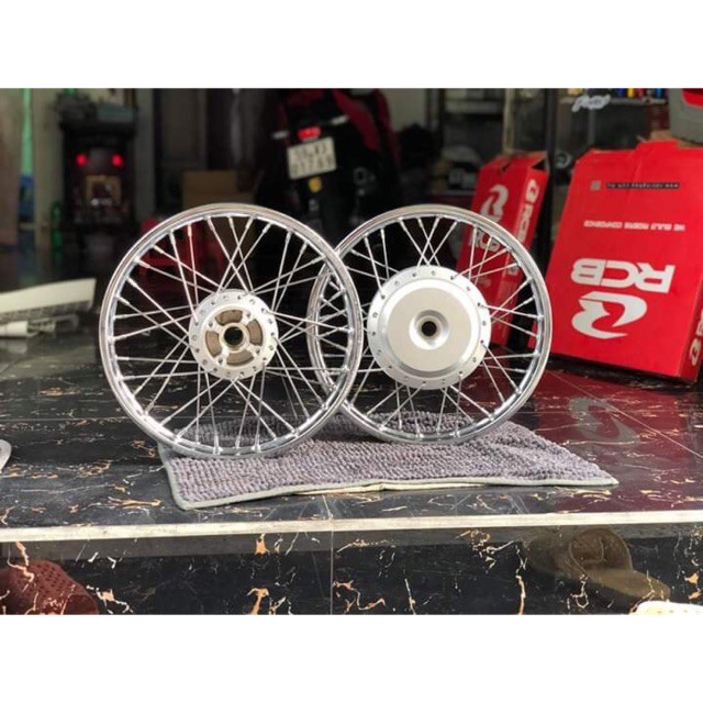Trọn bộ Căm Đùm Niềng chính hãng Honda Click Vario Airblade Vision 2 bánh .shop Dochoixemay