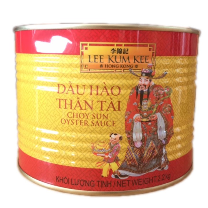 [HỘP THIẾC 2.2 Kg – THẦN TÀI] Dầu hào [Malaysia] LEE KUM KEE Choy Sun Oyster Sauce (hty-hk5)