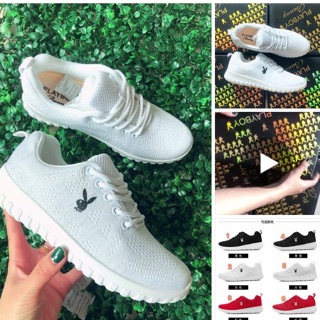 giày playboy dệt