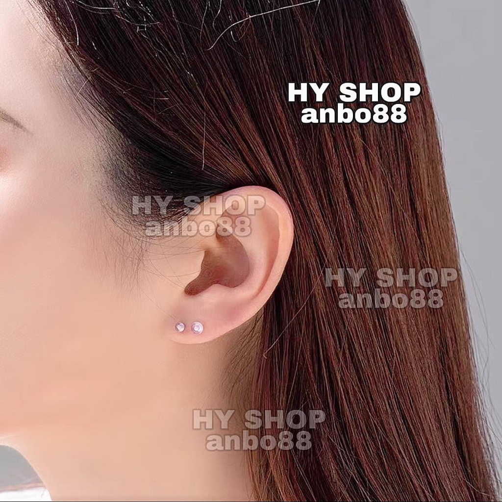 Khuyên tai trong suốt bông tai tàng hình cho cả nam và nữ- khuyên tai không dị ứng unisex BTS