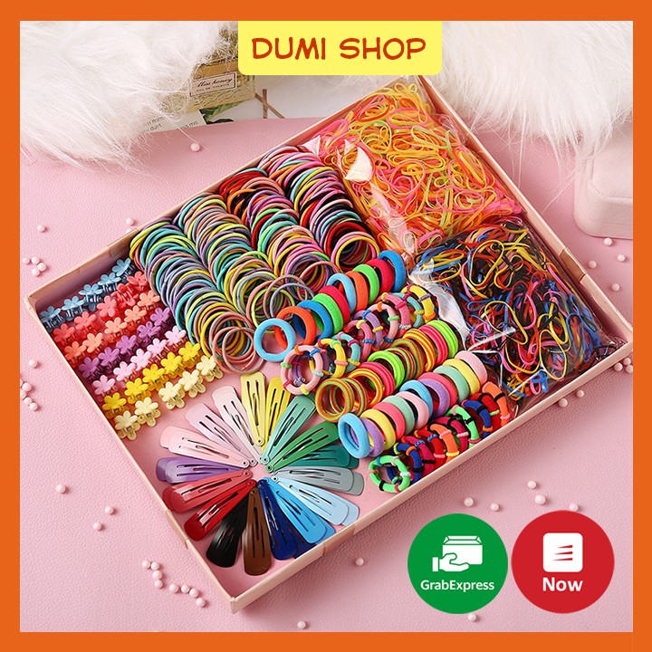 Hộp Cột Tóc 780 Chi Tiết Cho Bé Gái – Dumi Shop