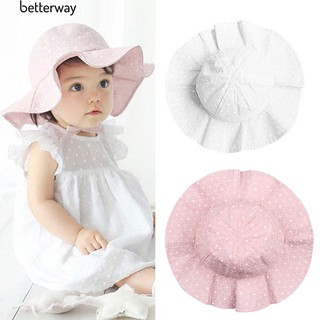 Mũ Rộng Vành Đi Biển Chống Nắng Cho Bé Gái