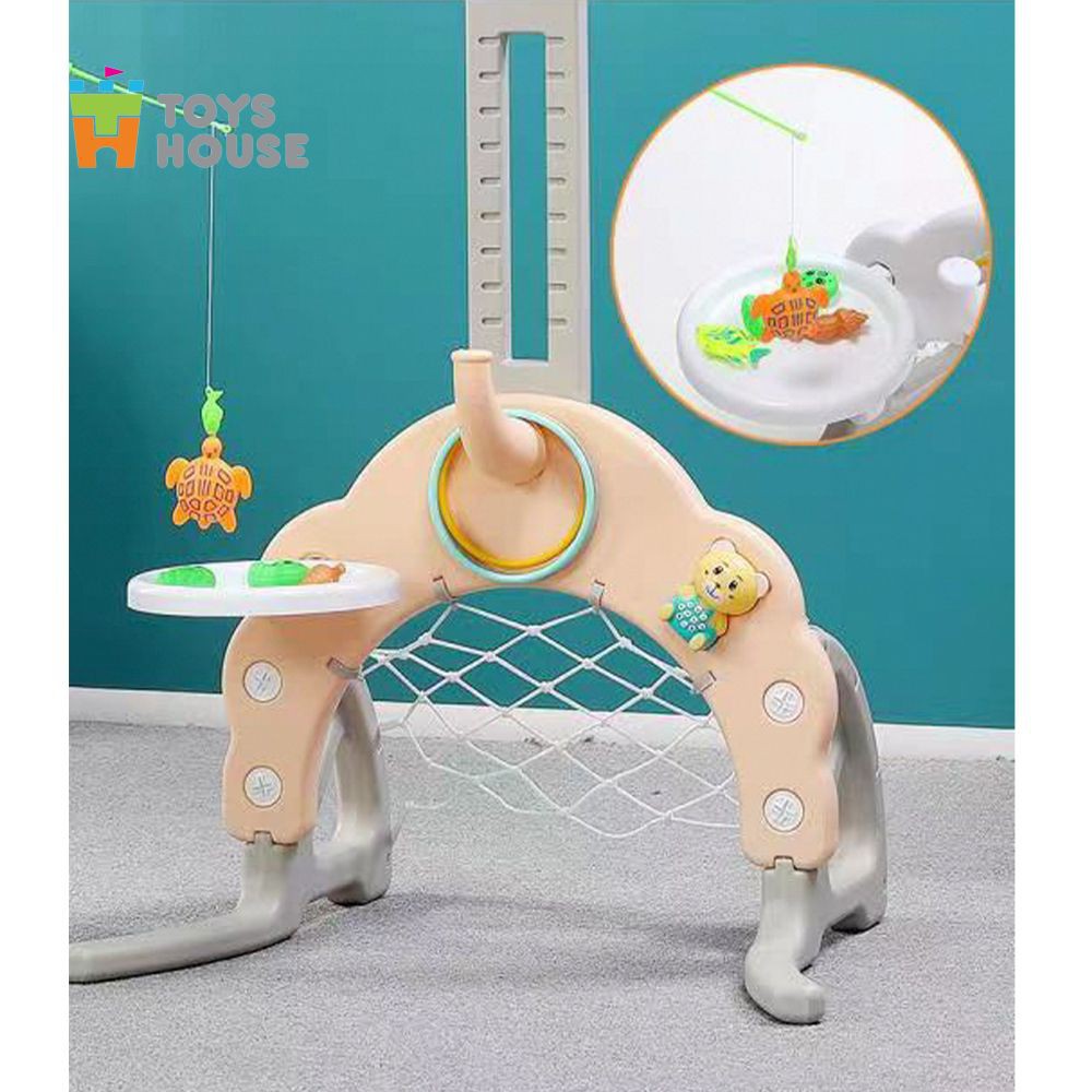 Bộ đồ chơi thể thao đa năng cho bé: Bóng đá, ném vòng, bóng rổ Toys House WM19041, hàng chính hãng cao cấp