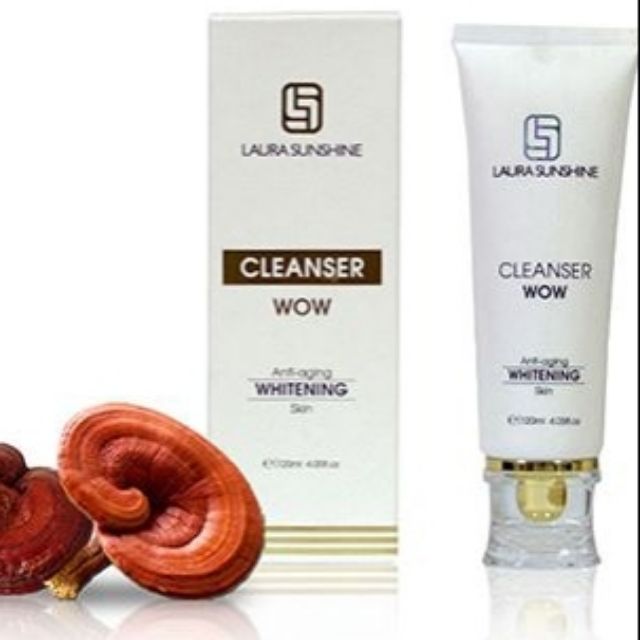 Sữa rửa mặt sáng da ngừa mụn Laura Sunshine Cleanser Wow 120ml