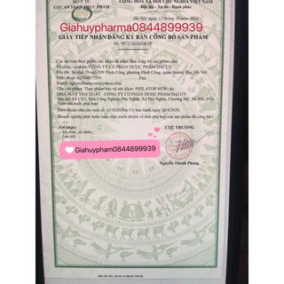Philatop ống nhựa (hộp 20 ống )