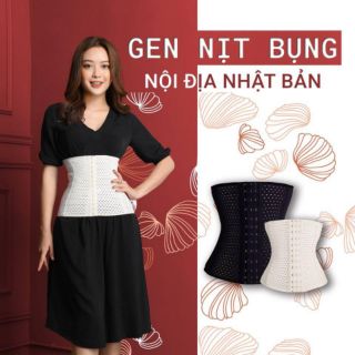 [ Nhập khẩu chính hãng ] Gen nịt bụng NoVa Nhật Bản - chất liệu cotton tre