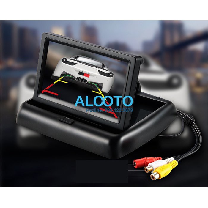 Màn hình taplo gập 4.3inchs bảo hành 6 tháng | BigBuy360 - bigbuy360.vn