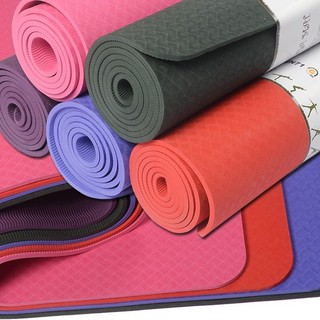 Thảm tập Yoga - gym Âu Lạc loại Cao Cấp tặng túi