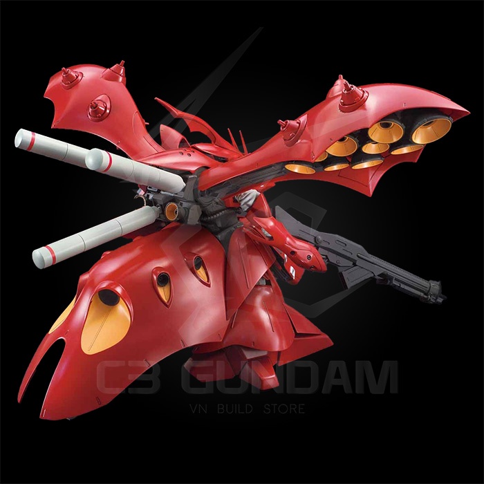 [BANDAI] MÔ HÌNH ĐỒ CHƠI LẮP RÁP GUNDAM HG 240 1/144 MSN-04II NIGHTINGALE HGUC GUNPLA CHÍNH HÃNG NHẬT BẢN