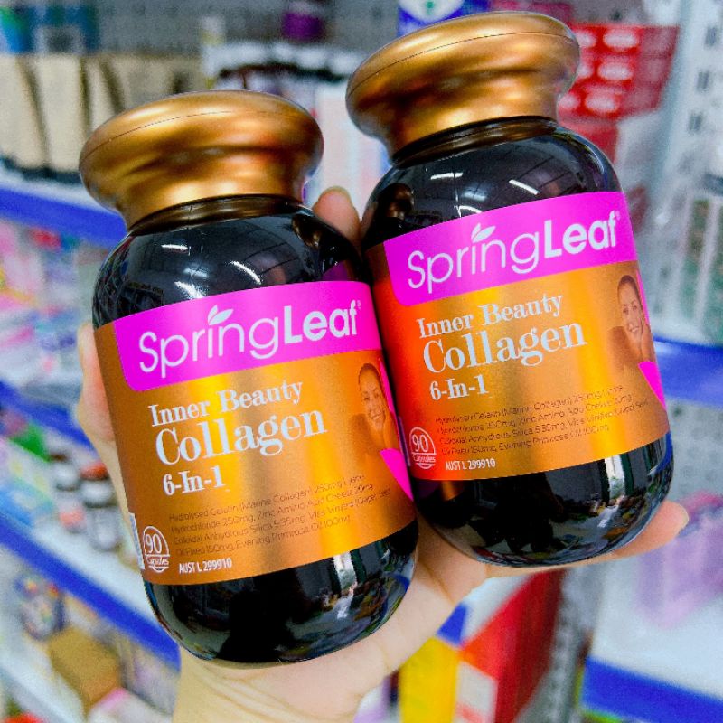 Viên uống Collagen 6 in 1 Springleaf 90 viên