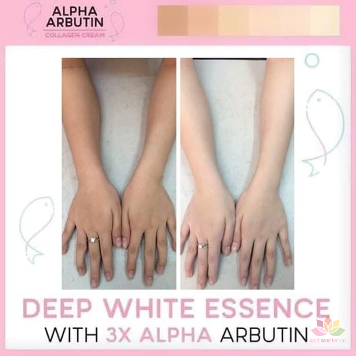 Xà bông tắm trắŉg Alpha Arbutin Soap 3 Plus