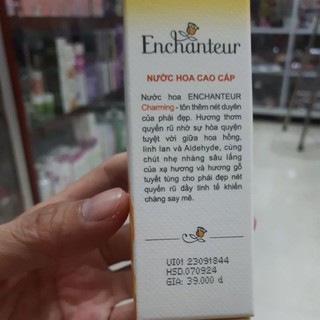 NƯỚC HOA ENCHANTEUR  CHARMING 10ML