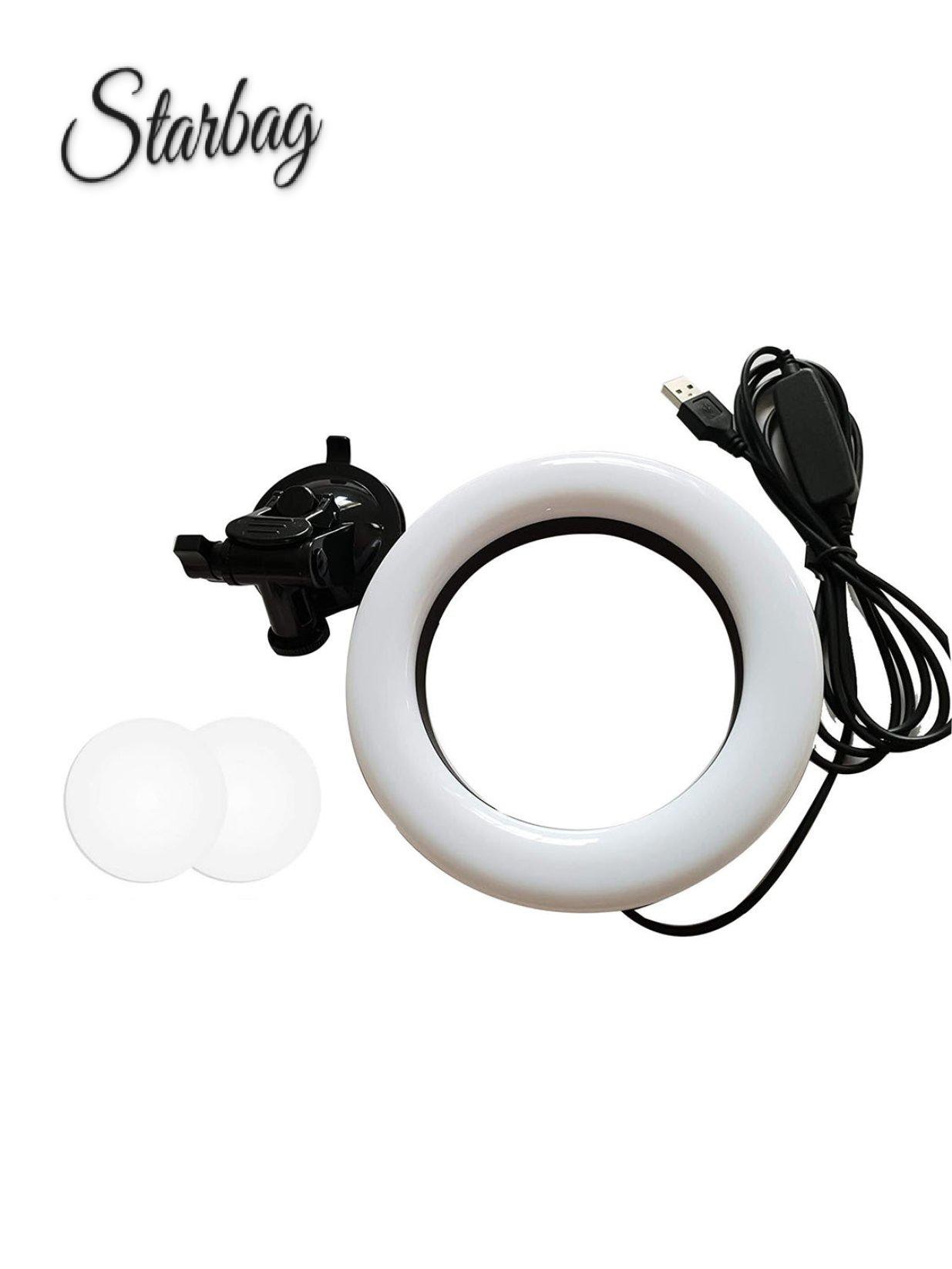 [star]Wire-controlled Suction Cup Beauty Light Video Conference Fill Light Computer | BigBuy360 - bigbuy360.vn