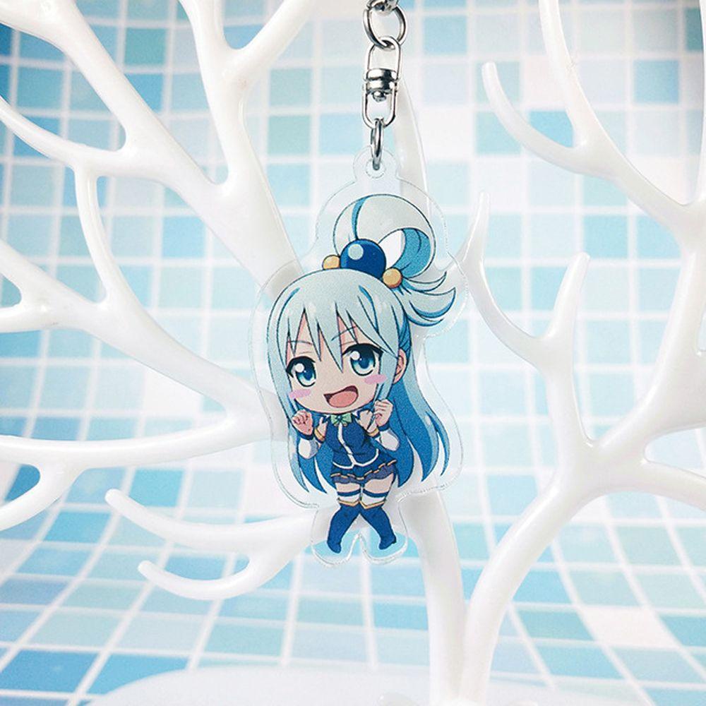 Móc Khóa Acrylic Hình Nhân Vật Hoạt Hình Megumin Sáng Tạo