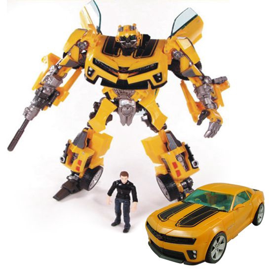 Đồ chơi lắp ráp mô hình robot xe hơi Transformers bumblebee quà tặng cho trẻ em